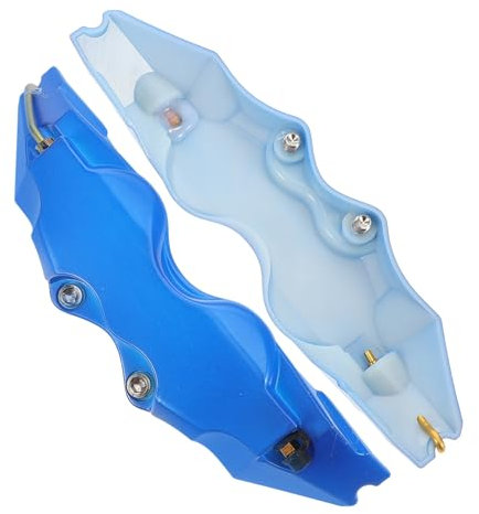 iplusmile 1 Pair Modified Hub Caps Disc Brake Cover Disk Brake Cover Caliper Covers Brake Caliper Paint Kit Vehicle Supply Cover for Brake Calipers Brake Covers for Calipers Abs Blue