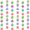 DazzJoy 8 Stück Ostern Deko Girlande, Happy Easter Girlande Banner, Ostereier Deko Girlanden, Frohe Ostern Hängende Wirbel Deko, Oster Deko Banner, Ostergirlande Osterdekoration für Easter Decoration