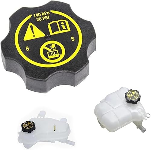Dixhills Tappo del serbatoio dell'acqua di espansione del radiatore Coperchio del serbatoio del liquido di raffreddamento del motore dell'auto Tappi di raffreddamento compatibili con Mokka Vauxhall