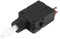 Cerradura Maletero Coche Solenoide Actuador Motor Cerradura Puerta Maletero Trasero para Citroen Xsara Saxo Berlingo AX Bx ZX para Peugeot 106 205 309 405 605 Candado Maletero Trasero(5 Pin)