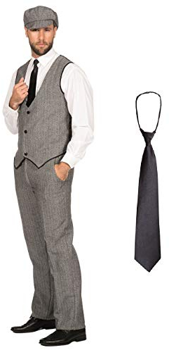 Wilbers&Wilbers W3303750-50+O22546 grau Herren 1920 er Jahre Mann Kostüm Thomas Gr.50