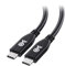 Cable Matters Câble USB4 avec données 40Gbps, Support vidéo 8K et Recharge de 240W 0,8m - Entièrement Compatible USB-C et Thunderbolt 4