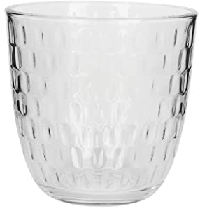 Cofan Set de vasos de agua | Modelo Ópalo | Capacidad: 29 cl | Disponibles en packs de 6 unidades (Color Transparente)