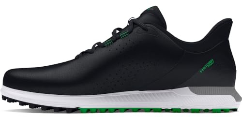 Under Armour Herren Drive Fade Spikeless Golfschuh, (001) Schwarz/Schwarz/Titangrau, 47.5 EU