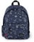 Legami - Rucksack, Laptopfach 15 Zoll, Reißverschluss, Seitentasche für Trinkflasche, Fronttasche mit Reißverschluss, gepolsterte Schultergurte, verstellbare Riemen, hergestellt aus recyceltem