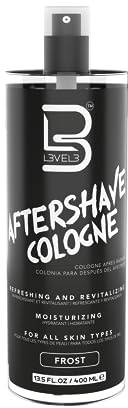 L3 Level 3 After Shave Spray Cologne - Softens Skin - Refreshes and Relieves Face and Skin - Moisturizing Formula Level Three After Shaving