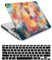 Coque Compatible avec MacBook Pro 15 Pouces Modèle A1990 A1707 avec Touch Bar and Touch ID 2019 2018 2017 2016, Plastique Case Rigide Housse Étui & Protection Clavier, Totem de Couleur