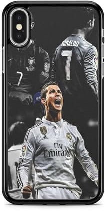 Générique Case for iPhone XS Max Legend Football Ronaldo Messi Neymar Mbappe 9 Ref 929 Ref 3689