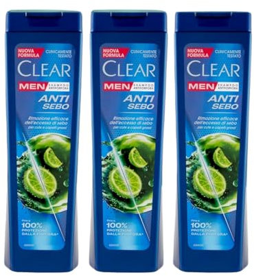 Shampoo der Marke Clear Men, ideal für Erwachsene, Unisex
