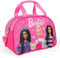 PERLETTI Borsa da Viaggio Bambina - Borsone Palestra Sacca Sportiva Bimba Scuola Materna Elementare Capiente - Borsa Sport Duffel Travel Bag Rosa Fucsia con Tracolla - Dimensioni 28x41,5x21cm