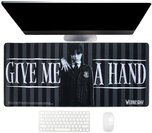 Blue Sky Studios Wednesday Desk Mat Wednesday Addams Gifts Perfect Mat for Your Desk Home Office Gaming Set Ups Mouse Pad Merch Merchandise