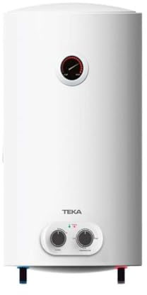TEKA EWH 80 DHH - Termo Eléctrico, Capacidad 80 L, Instalación Vertical, con Termómetro y Válvula de Seguridad, Termo Eléctrico Vertical, con Ánodo de Magnesio, Color Blanco