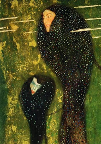 Kunstkarte Gustav Klimt Nixen (Silberfische)