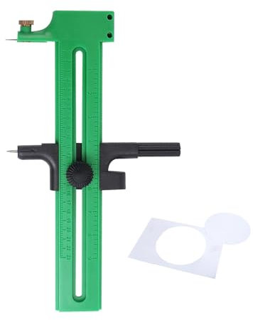 Taglierina a compasso per tagliare cerchi, taglierina per carta a compasso - Taglierina per carta taglierina a bussola multifunzione - Strumento da taglio a compasso per taglio di precisione per model