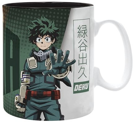 ABYSTYLE - My Hero Academia Becher mit großem Behälter, Deku & Dynamight