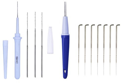 ZYKEJJDDAK Aguja de fieltro para manualidades, agujas de lana artesanales, agujas de fieltro para bordar, agujas de fieltro