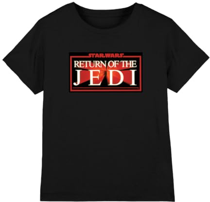 Star Wars Boy's Jedi Warp Unisex Kids T Shirt T-Shirt