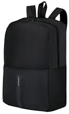 Samsonite TA Revolution - Faltbarer Rucksack, Leicht & Kompakt, Faltrucksack mit reflektierenden Details, Ideal für Reise & Alltag, 44 x 32 x 15 cm, Schwarz