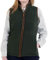 Hazy Blue Premium Womens Sofia Fleece Gilet | Waistcoat | Bodywarmer | Classic Fit Warm Country Gilet Jacket - Green - 10