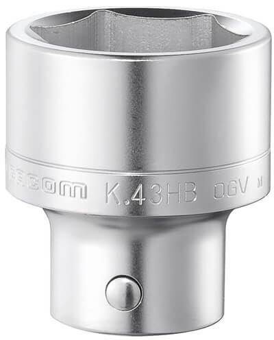 Facom 3/4-Zoll-Antrieb, Schnellspann-Innensechskant, metrisch, 40 mm