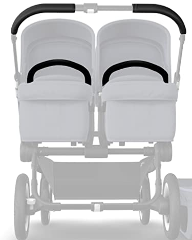 PROTEC TIF | Schutzhüllen aus Kunstleder Pack kompatibel mit der Bugaboo DONKEY | Für den Schiebebügel Griff und die 2 Tragegriffe | Über den Gummi zu passen |