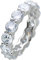 Ch.Abramowicz Memoire Alliance Ring Silber 925 weiße Zirkonia Steine 20
