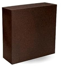 MOOVERE Macetero Rectangular Hight de Color 80cm de Altura, en Polietileno, Exterior/Interior, para Plantas y Flores, 80x32x80 cm (Bronce)