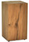 ms factory Holzblock Eiche Massiv - Handgefertigter Holzklotz - Rustikale Holzsäule - Beistelltisch Hocker Dekosäule - 25 x 25 x 40 cm