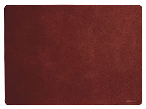 [W0725] Tischset, red Earth, 46 x 33 cm, Soft Leather, aus PU