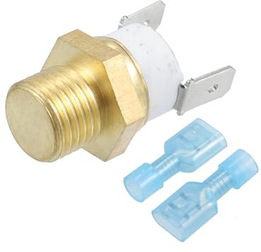 X AUTOHAUX Radiator Sensor Switch 1/4'' NPT 145-160 Degrees on 124 Degrees Off