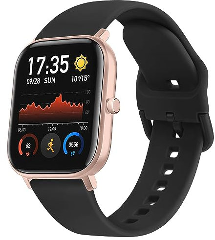 Tobfit Cinturino in Silicone 20mm per Amazfit GTS/Bip e Altri Modelli Compatibili - Sportivo per Smartwatch