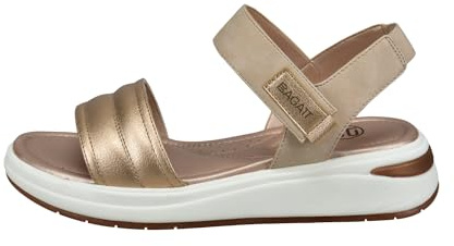 TT.BAGATT D31-AKE81 Damen Sandalette, Rose / Metallics, 43 EU