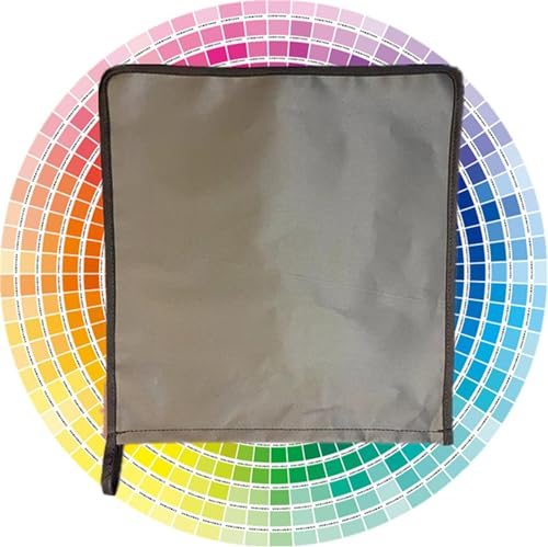 ThuroLeo EMF Protect Pad,Laptop Tablet Protection Faraday Pouch Anti Radiation Case Blanket 5G RF GPS RFID Copper Shield Security Pouch Router Cover 10.6inch (Gray)