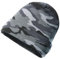 Scheibler Winter-Mütze Herren - Moderne Strick-Beanie im Camouflage Style Mit Krempe - Wärmende Arbeitsmütze Maschinenwaschbar - Anthrazit-Grau