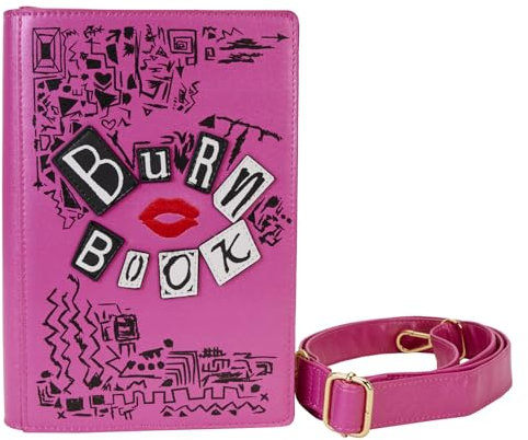Loungefly - Mean Girls: Burn Book - Crossbody Bag - Amazon-Exklusiv - Niedliche Sammeltasche - Geschenkidee - Offizielle Handelswaren - Für Jungen, Mädchen Men und Frauen - Movies Fans