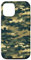 Hülle für iPhone 12/12 Pro Camouflage-Muster, Grün / Braun