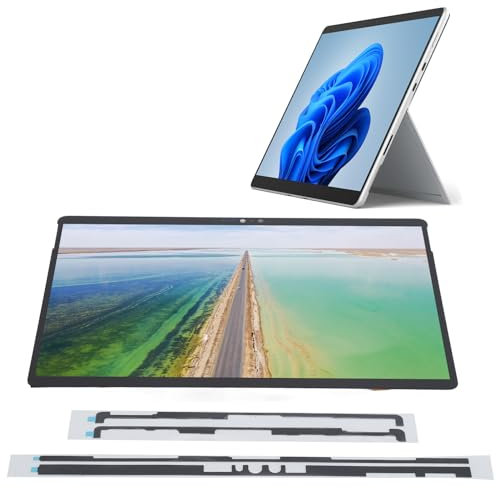 Generic 13.0 Inch Screen Replacement for Microsoft Surface Pro 8 1983, 2880x1920 IPS LCD Display Touch Screen Digitizer Assembly, 267PPI, Laptop Touch Screen Replacement