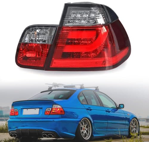 ZHAODG Auto Rücklicht, Für BMW 3 Series E46 2001 2002 2003 2004 Blinker Rückleuchte, Heckleuchte Bremse Rückfahrscheinwerfer, Hinten Rücklicht Montage,B-Right