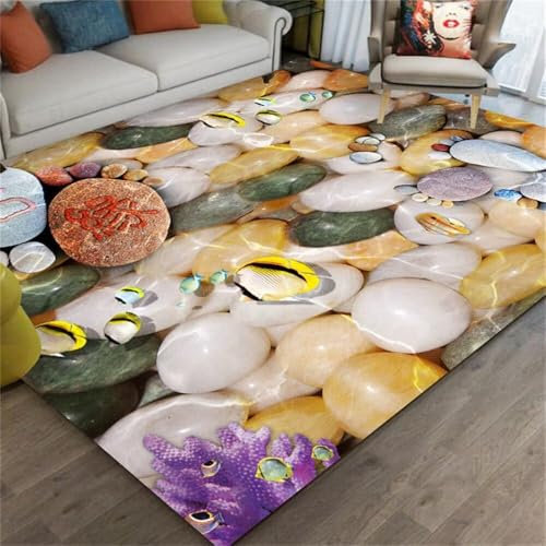 WQMMD teppich schreibtischstuhl Modernes, einfaches und modisches Wohnzimmer, Anti-Rutsch Kurzflor, schmutzabweisend deko zimmer tumblr Multicolor wohnzimmer couch retro deko teppich kinderzimmer maed