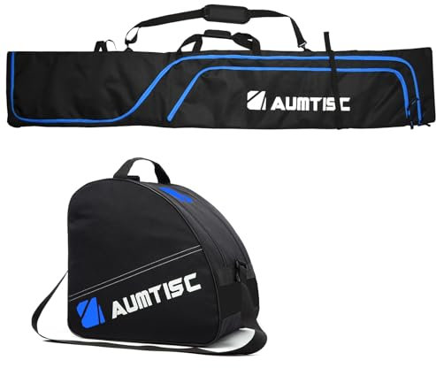 AUMTISC Skitasche Set Skisack &Skischuhtasche