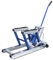 Brride Motorradheber bis 680kg belastbar, Motorradhebebühne Hydraulisch Lifter für Motorräder ATVs und Quads Hebebühne, Montagebock Klapp Hebebühne Plattform (Silber & Blau)