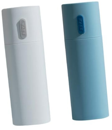 OHPHCALL 2stücke Tragbarer Reisezahnbürstenhalter Mit Zahnpastaspender Outdoor Lagerung Box Für Zahnputzzeug Leicht Zu Öffnen Schließen
