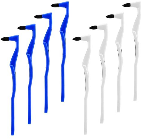 Hpmjz 8 Stück Zahnsteinentferner Zahnreinigungs-Set Professioneller Zahnbelag-Entferner Zahnstein Selbst Entfernen Teeth Stain Remover für Entfernt Verfärbungen Plaque Zahnstein