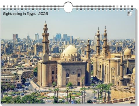 artboxONE Kalender 2026 Sightseeing in Egypt Wandkalender A4 2026 Architektur