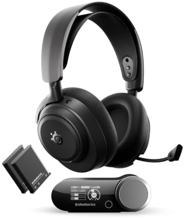 SteelSeries Arctis Nova Pro Omni Wireless und Bluetooth Hi-Res Gaming Headset - Schwarz