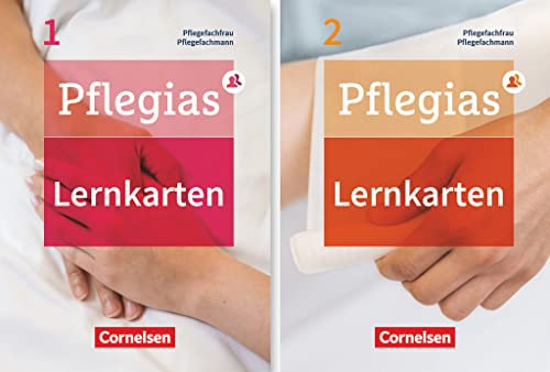 Pflegias - Generalistische Pflegeausbildung - Zu allen Bänden: Lernkarten zu Pflegias Band 1 und Band 2 - Lernkarten als Paket