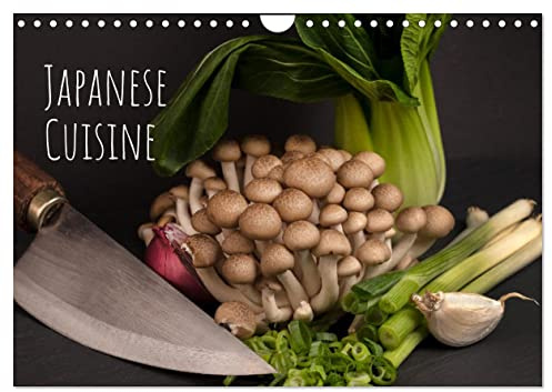 Japanese Cuisine (Wandkalender 2026 DIN A4 quer), CALVENDO Monatskalender: Japanische Küche von Miso bis Yuzu (CALVENDO Lifestyle)