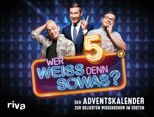 Wer weiß denn sowas? 5: Der Adventskalender zur beliebten Wissensshow im Ersten. Trainiere dein Allgemeinwissen. Geschenk für Quiz-Fans. SPIEGEL-Bestseller (WWDS Advent, Band 5)