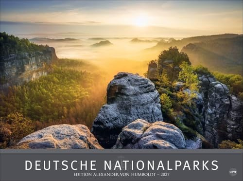 Deutsche Nationalparks - Edition Alexander von Humboldt Kalender 2027: Hochwertiger Foto-Wandkalender 2027. Großer Kalender mit beeindruckenden Fotos unberührter Landschaften. Fotokalender XXL.