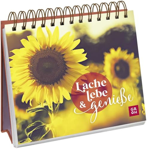 Lache, lebe & genieße: Der Mini-Aufsteller mit 25 Ideen, um den Spätsommer voll auszukosten (Geschenke für mehr Lebensfreude, Glücksgefühle und Achtsamkeit im Alltag)